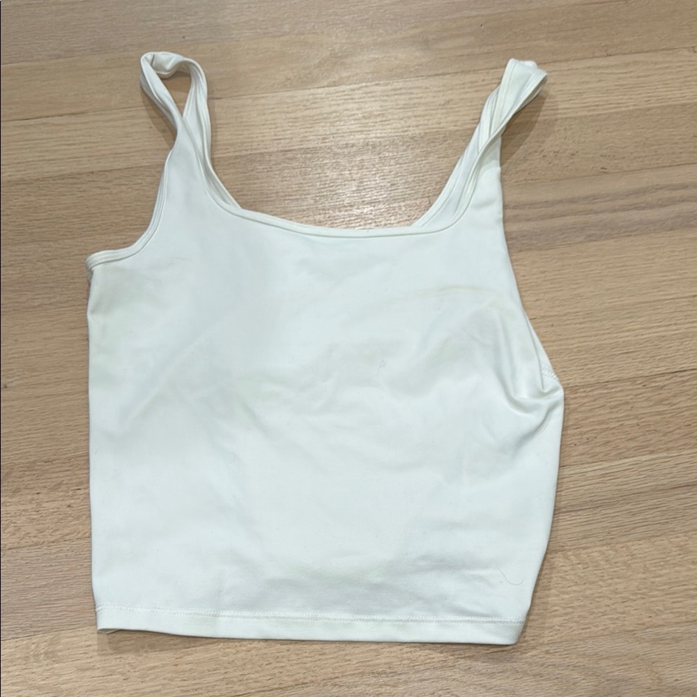 Abercrombie & Fitch Cream Tank Top
